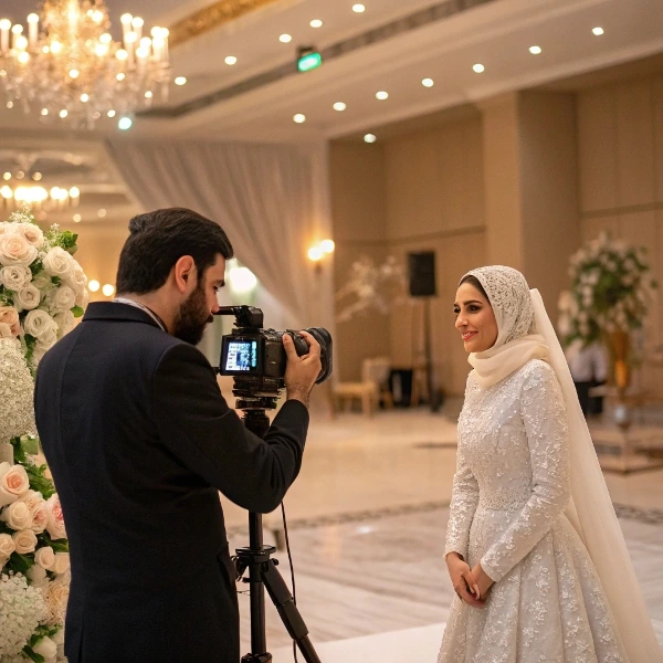 استودیو سرخ خدمات عکاسی و فیلمبرداری مهمانی و عروسی در مشهد آزادشهر